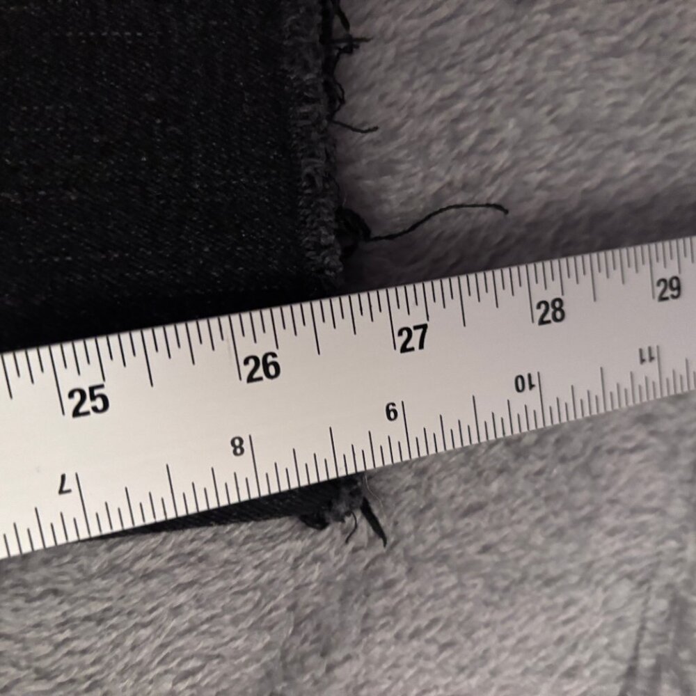 Social Standard Jeans Women’s Size 10 High Rise Crop Straight Black Denim - Picture 7 of 13